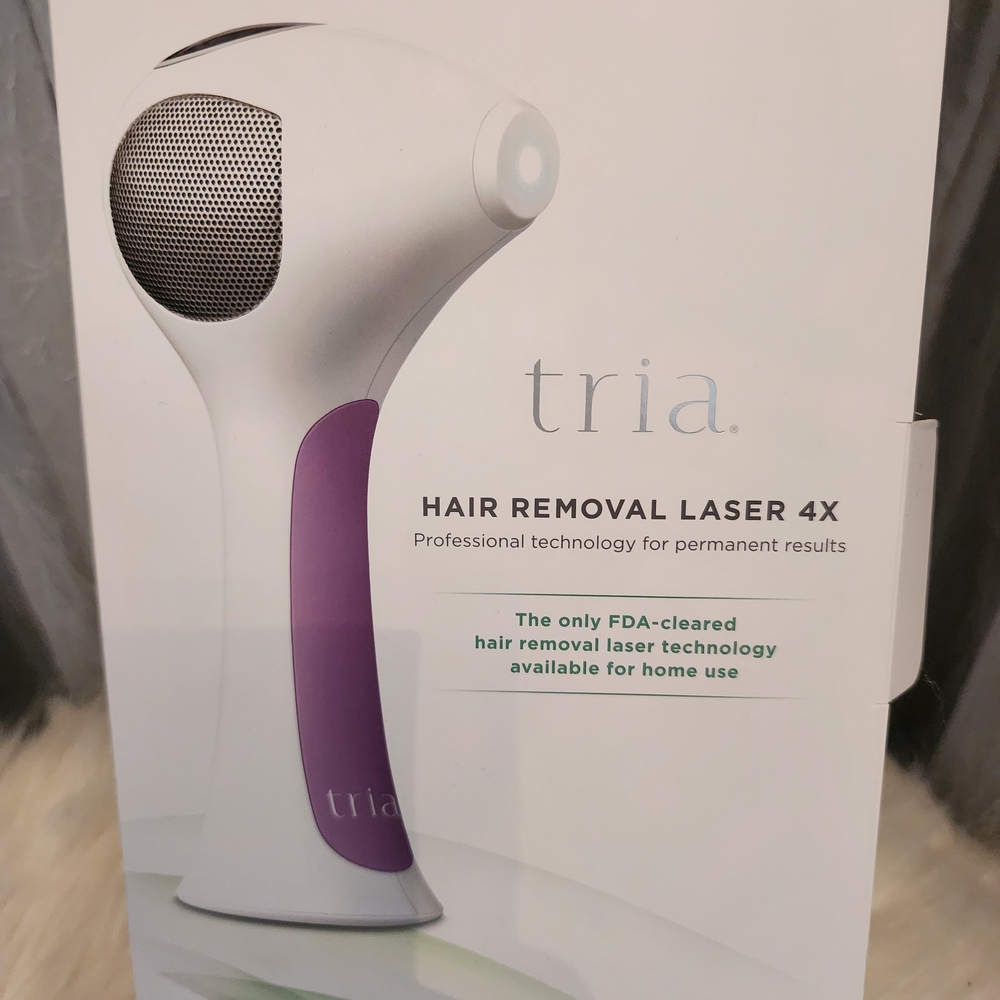 Precision Hair Removal Laser - White and Purple